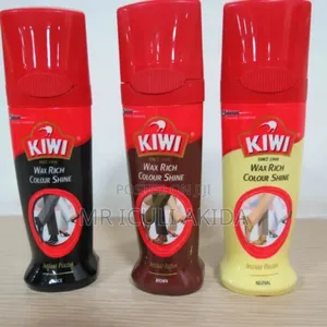 Kiwi Johnson Wax Rich Colour Shine Shoe Shiner Polish