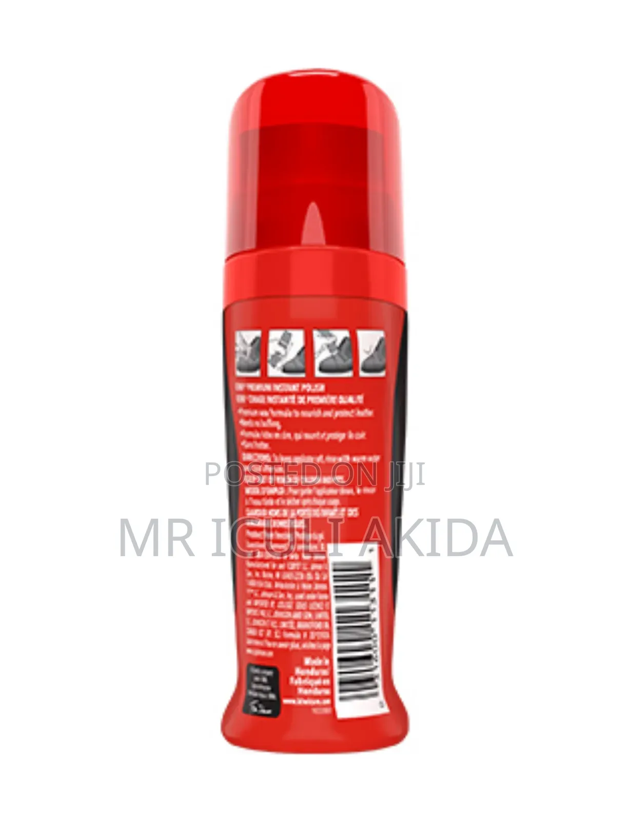 75ml Black/Neutral Kiwi Johnson Premium Instant Shoe Shiner