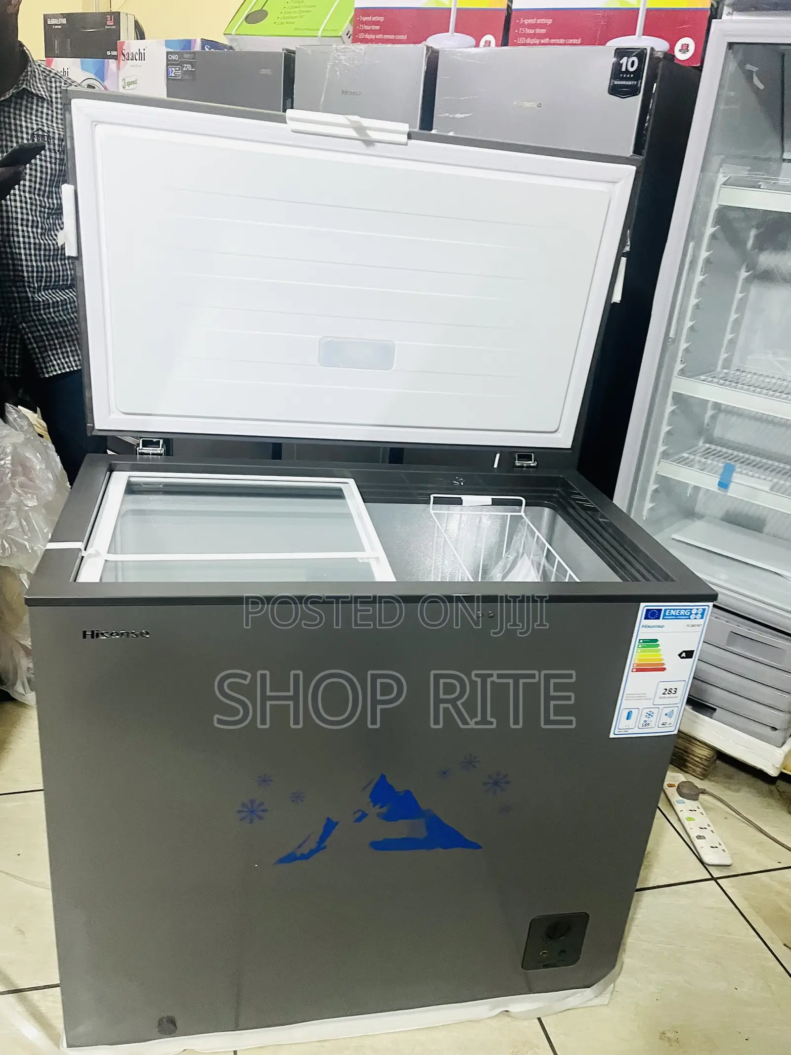 Hisense Fast Cooling Chest Freezer 260 Liters