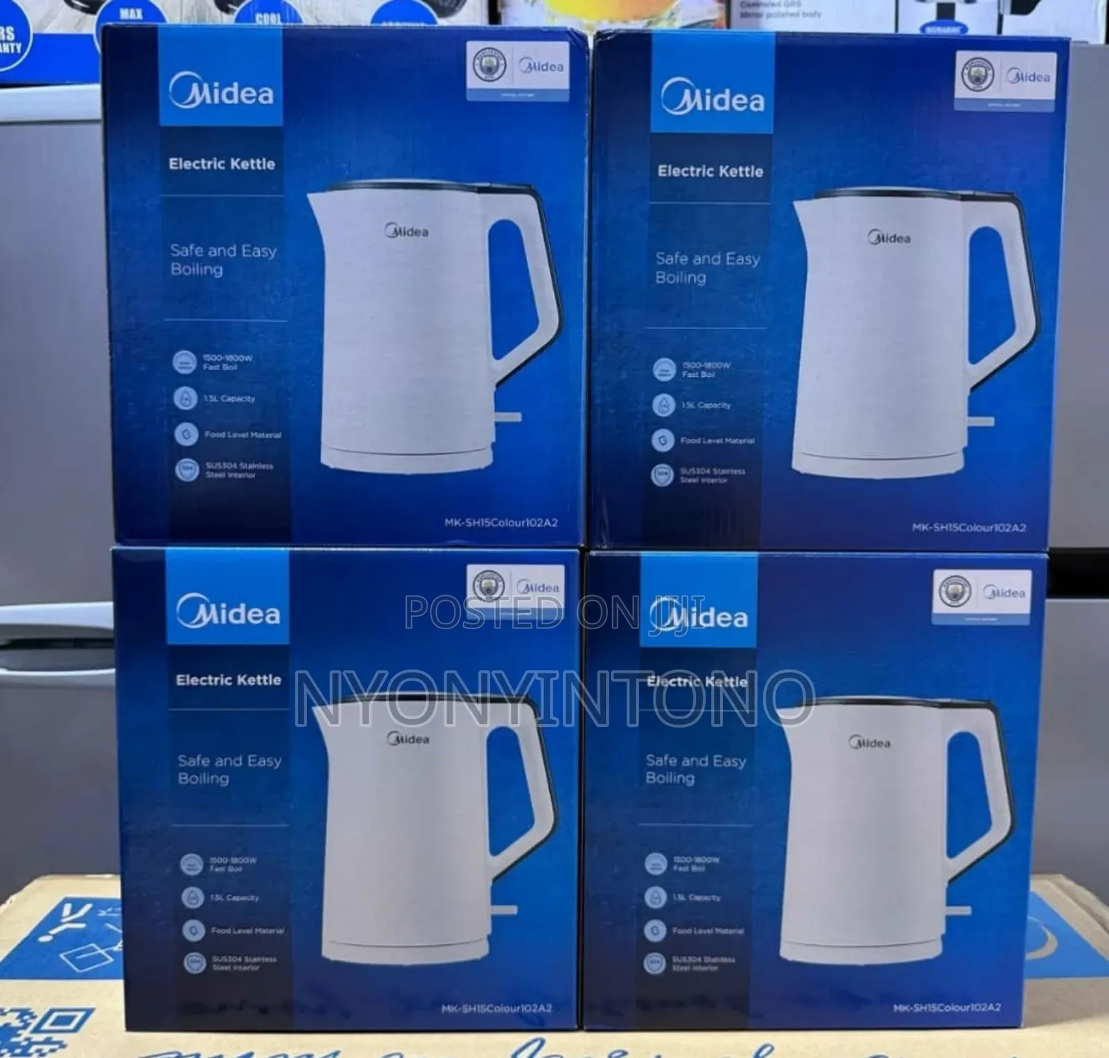 Midea 1.5litres Top Quality Electric Kettle