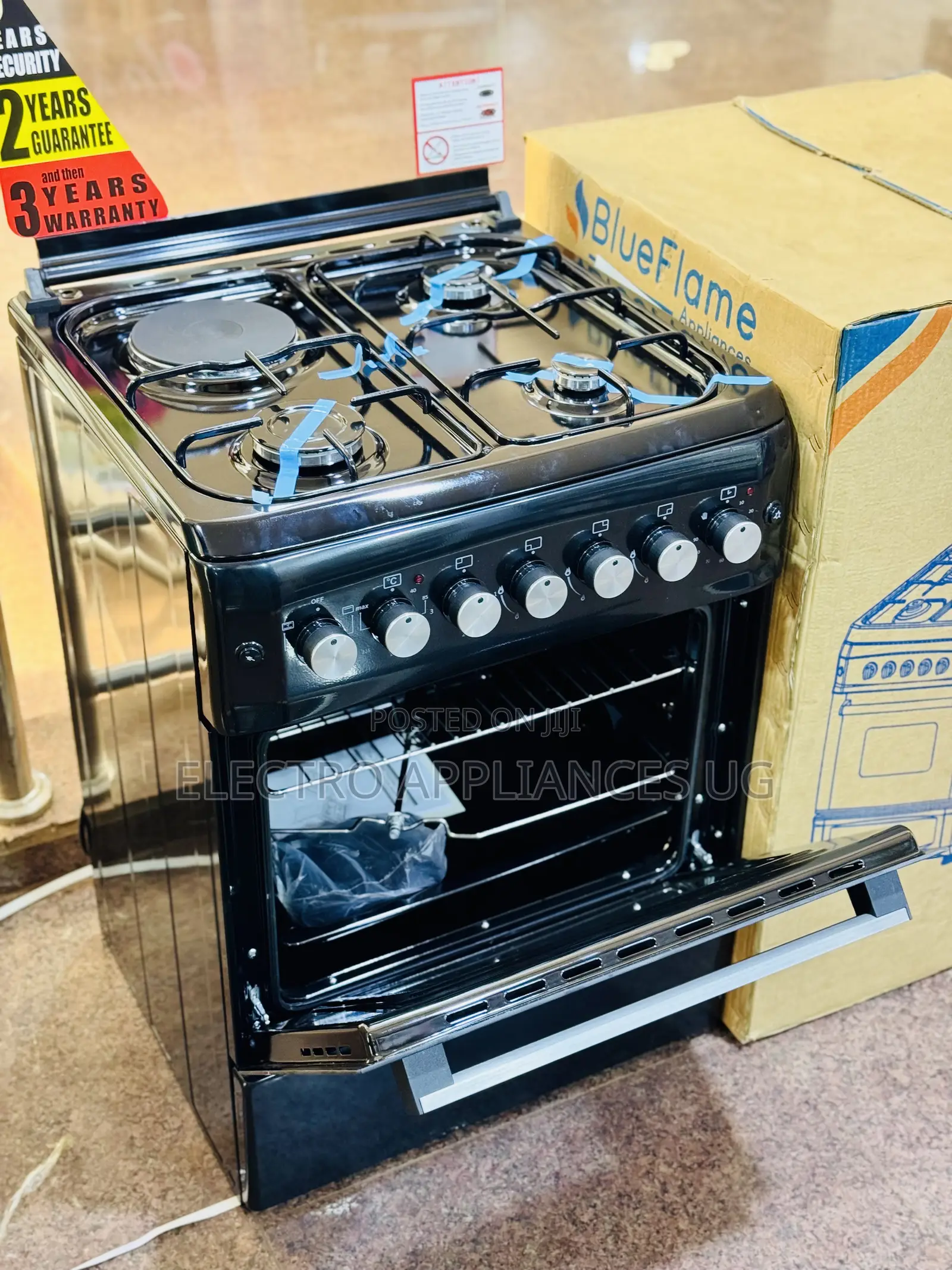 Blueflame Cooker, 60x60cm, 3+1