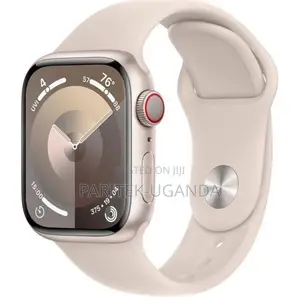 Apple Watch Series 9 41mm Aluminum Case Sport Band Starlight