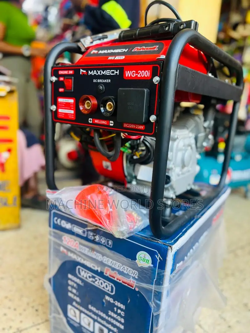 120a Welding Generator Complete With Its Accessories