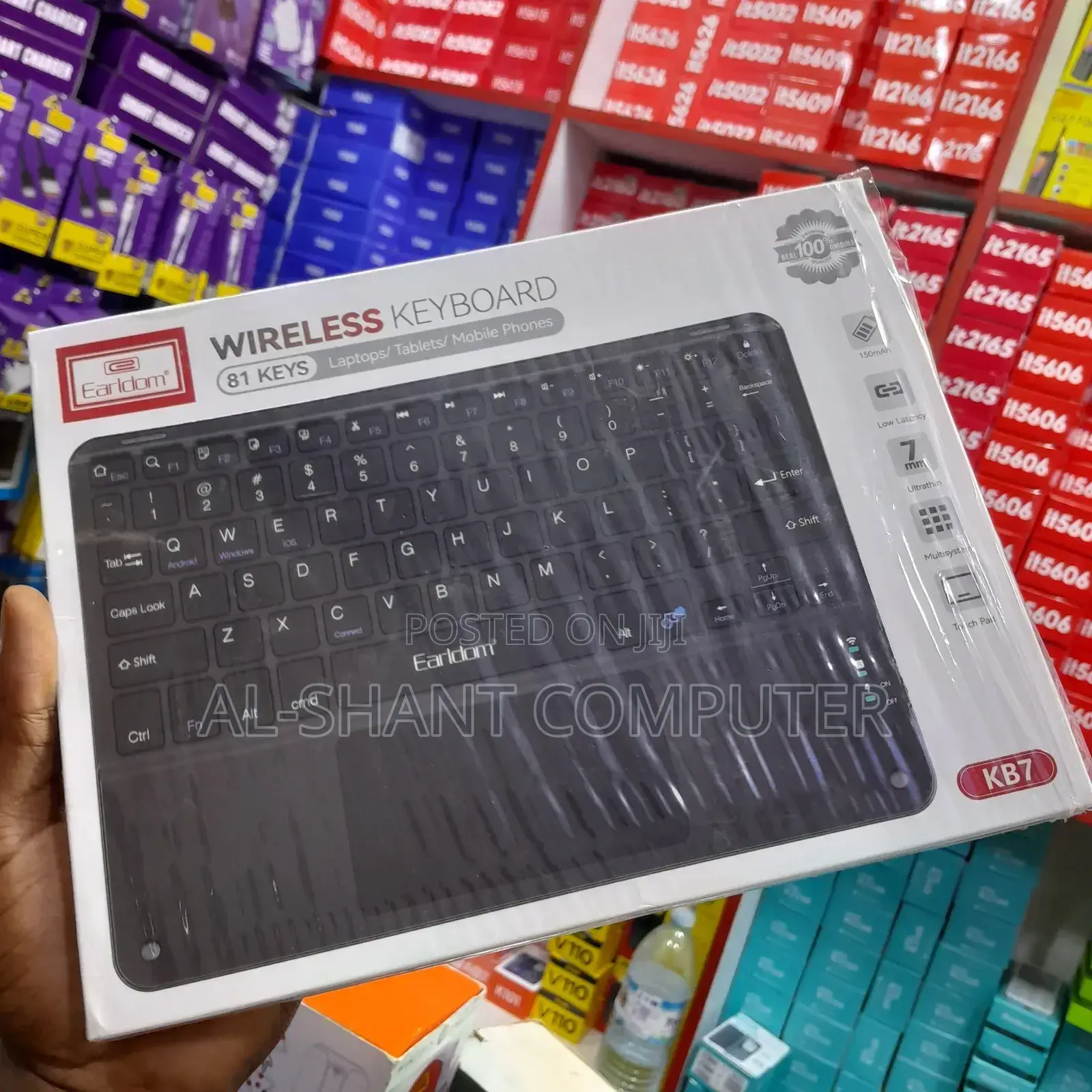 Earldom Wireless Keyboard/ Portable Keyboards