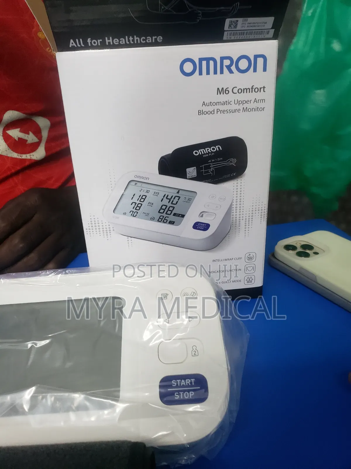 Omron Blood Pressure Machine -M6