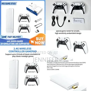 M15 Ps5 Style Retro Gaming Console Set