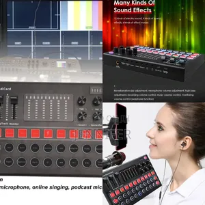 M9 Universal Hi-Re Mini Studio Live Sound Card