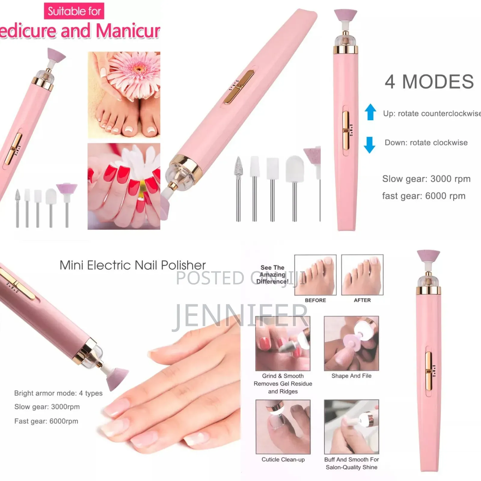 On the Go Mini Rechargeable Nail Drill