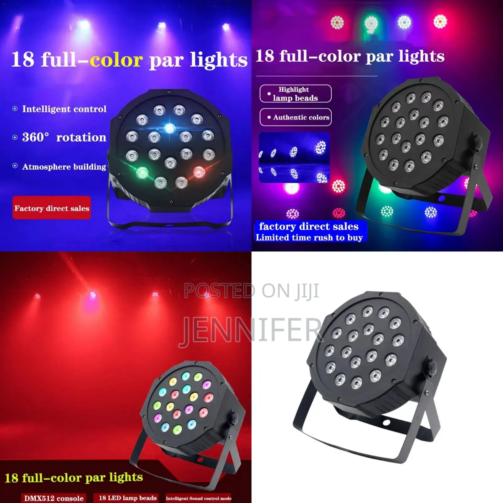 18 Bulbs Par Part Disco Light