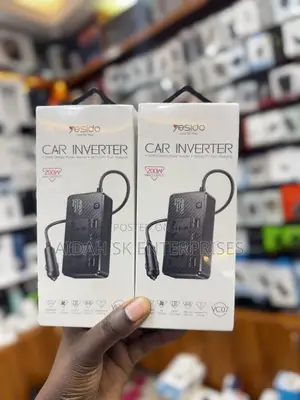 Yesido Vc07 200w High Power Car Inverter Fast Charging