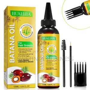 Batana Oil for Hair-Loss Prevention + Repair of Damaged Hair