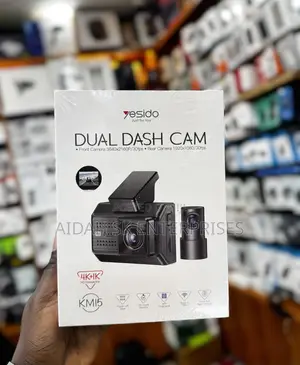 Km15 Yesido Big Display Front Rear Dash Cam