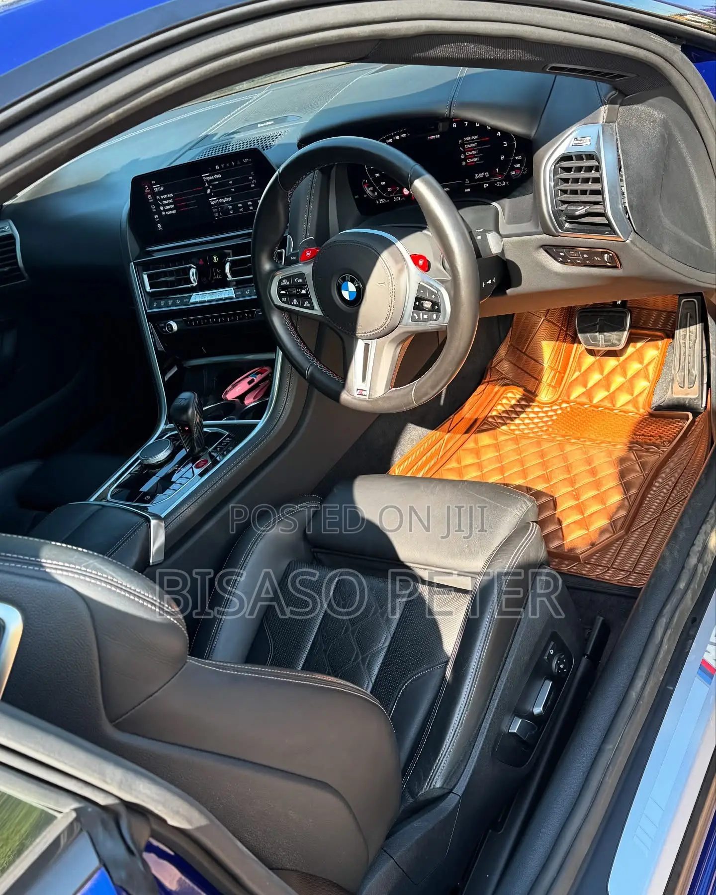 BMW M8 2021 Blue