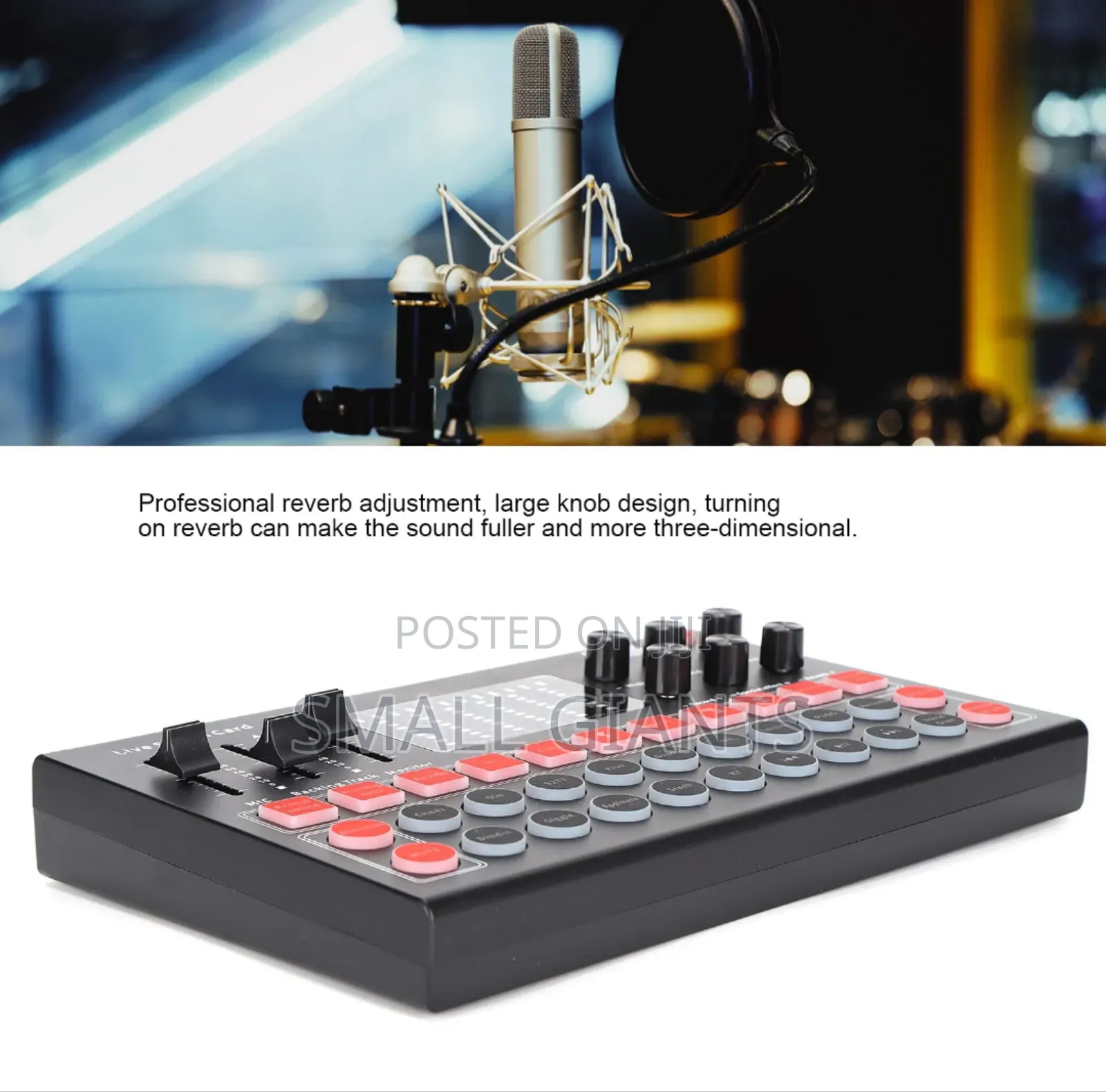 Multifunctional Audio Interface Sound Card Set