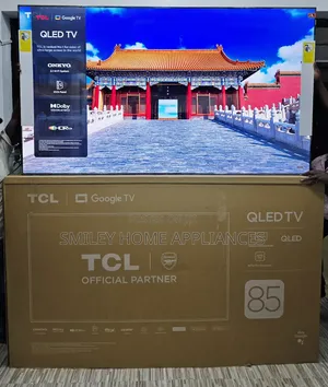 TCL Google Qled4k Andriod Pro Tv 85inches