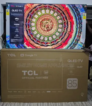85inches Qled4k TCL Hdr10 Google Pro Android Tv
