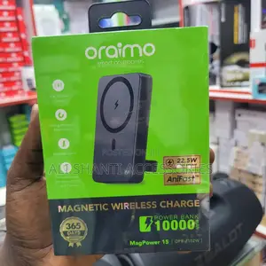 Oraimo Magnetic Wireless Charger Power Bank 10000mah