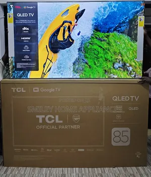 TCL 85inches Qled4k Google Tv With 144hz Refresh Rates