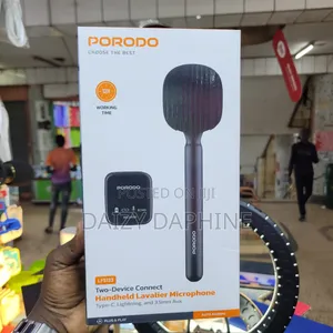 Hand-Held Lavalier Wireless Microphone Porodo