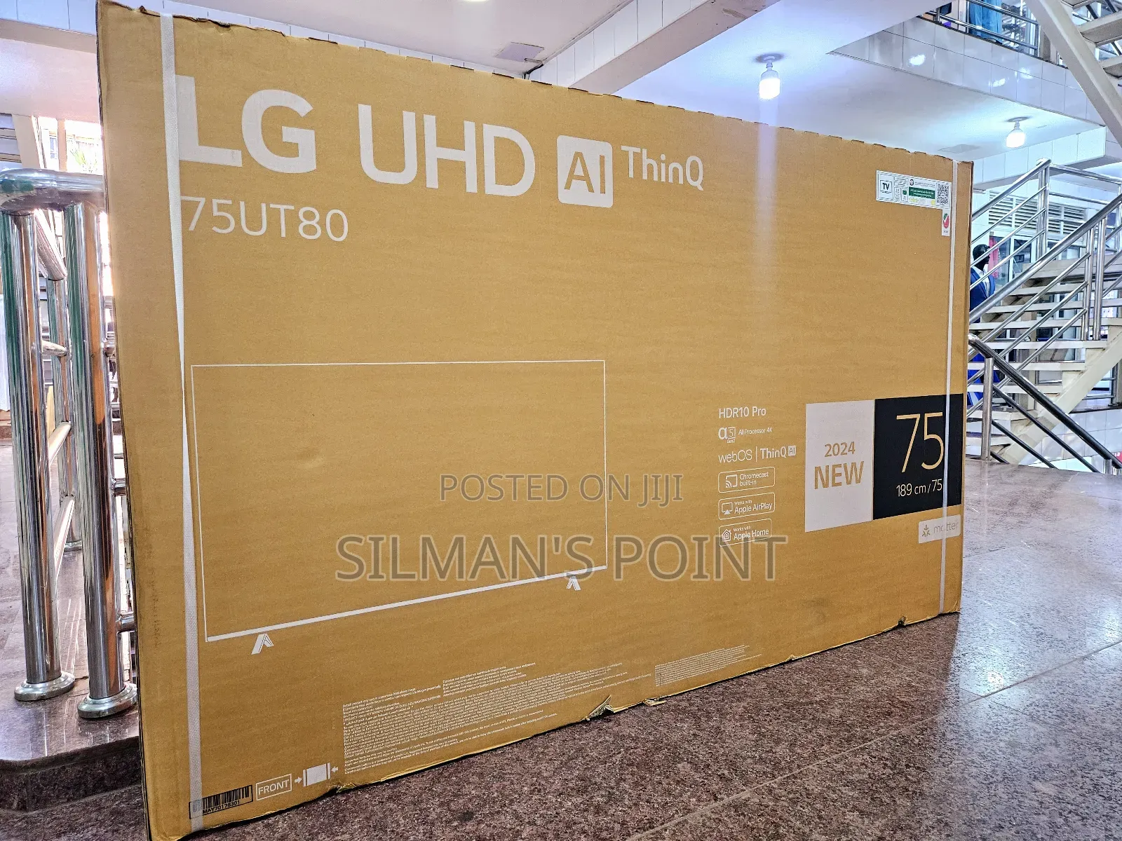 High End Lg 75" Ut80 Uhd Smart Tv