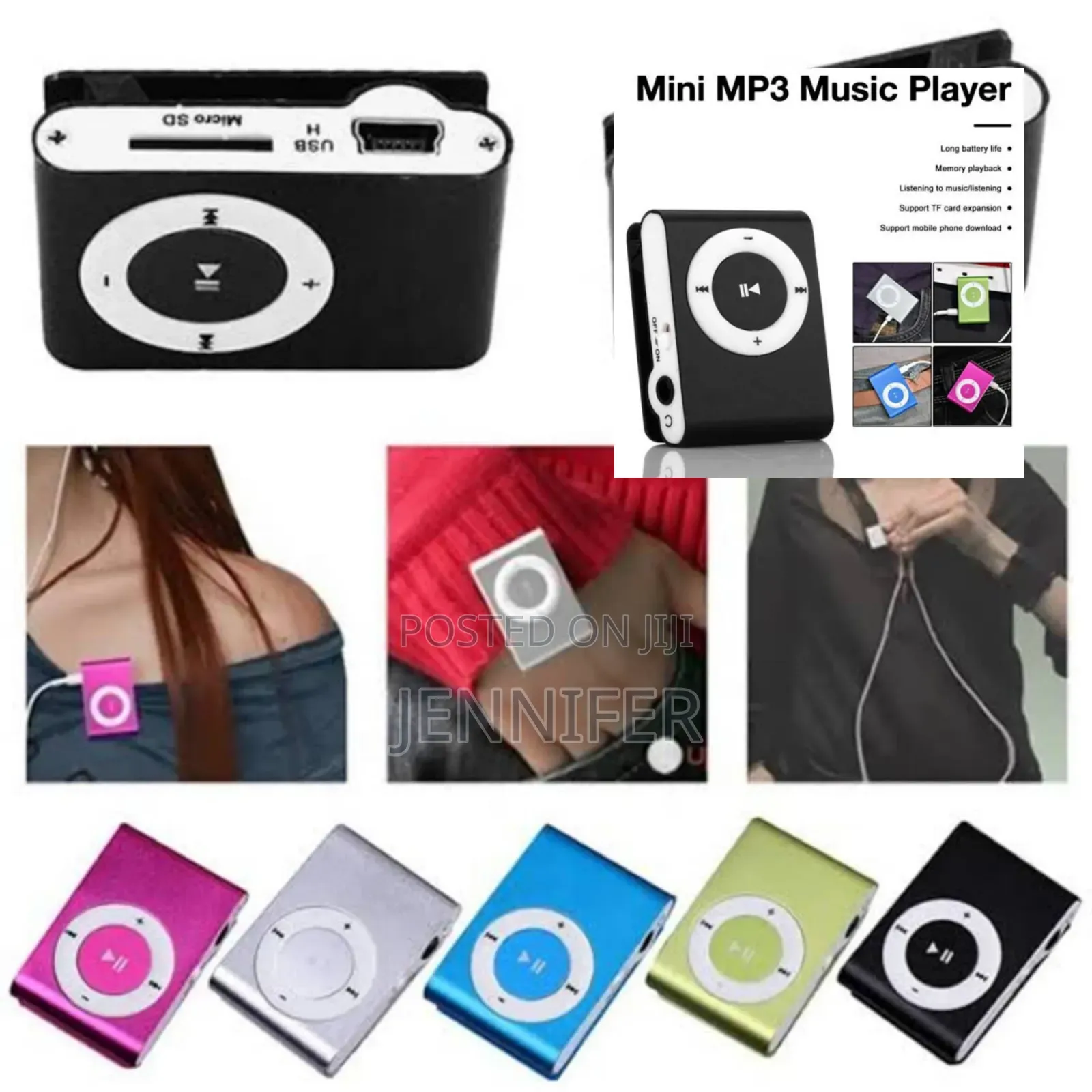 Portable Micro Sd Retro Simple Mp3 Player