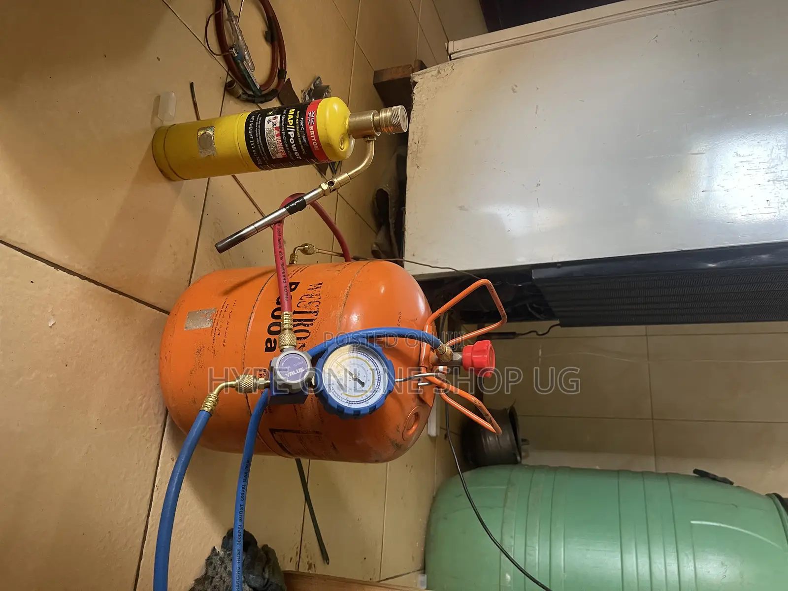 Refrigerator Gas Refilling
