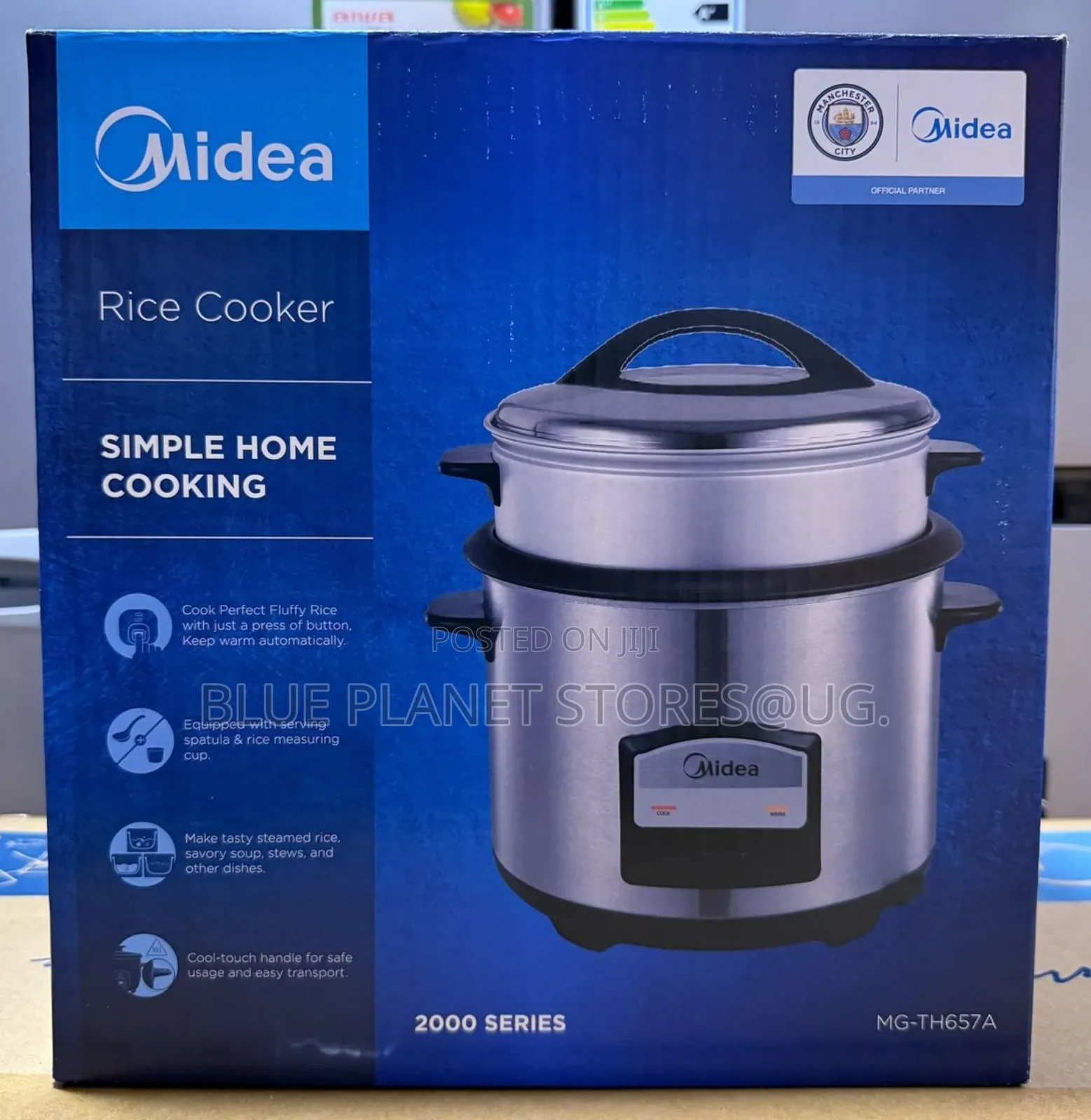 Midea 6.5l Rice Cooker With a Steamer \\ 750w \\ Mg-Th657a