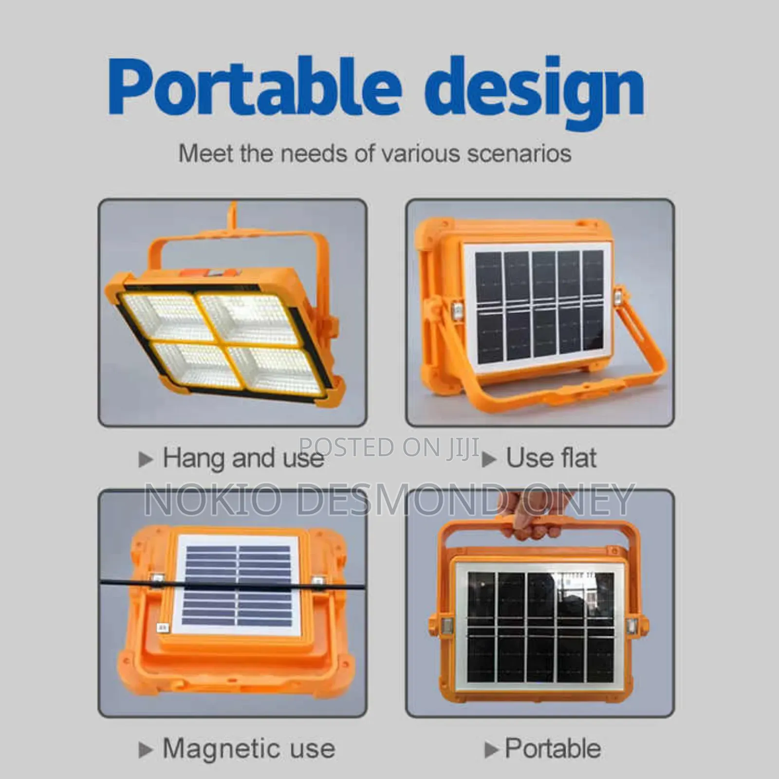 Zhy-T01 Led Solar Flood Light