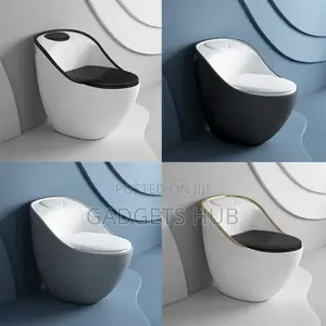 Bathroom Water Closet Ceramic Toilet Bowl One Piece