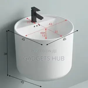 Wall Hung Round Wash Hand Basin