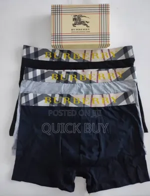 New 3pcs Pack Original Branded Men Boxers