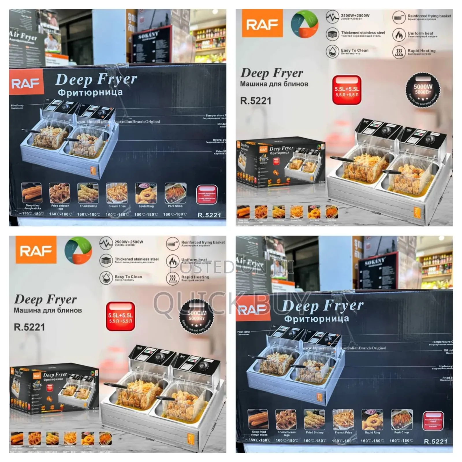 R.5521 New Unique Deep Fryer