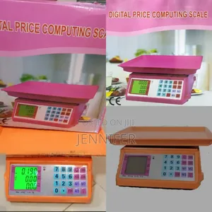 Digital Price Computing Scale Orange
