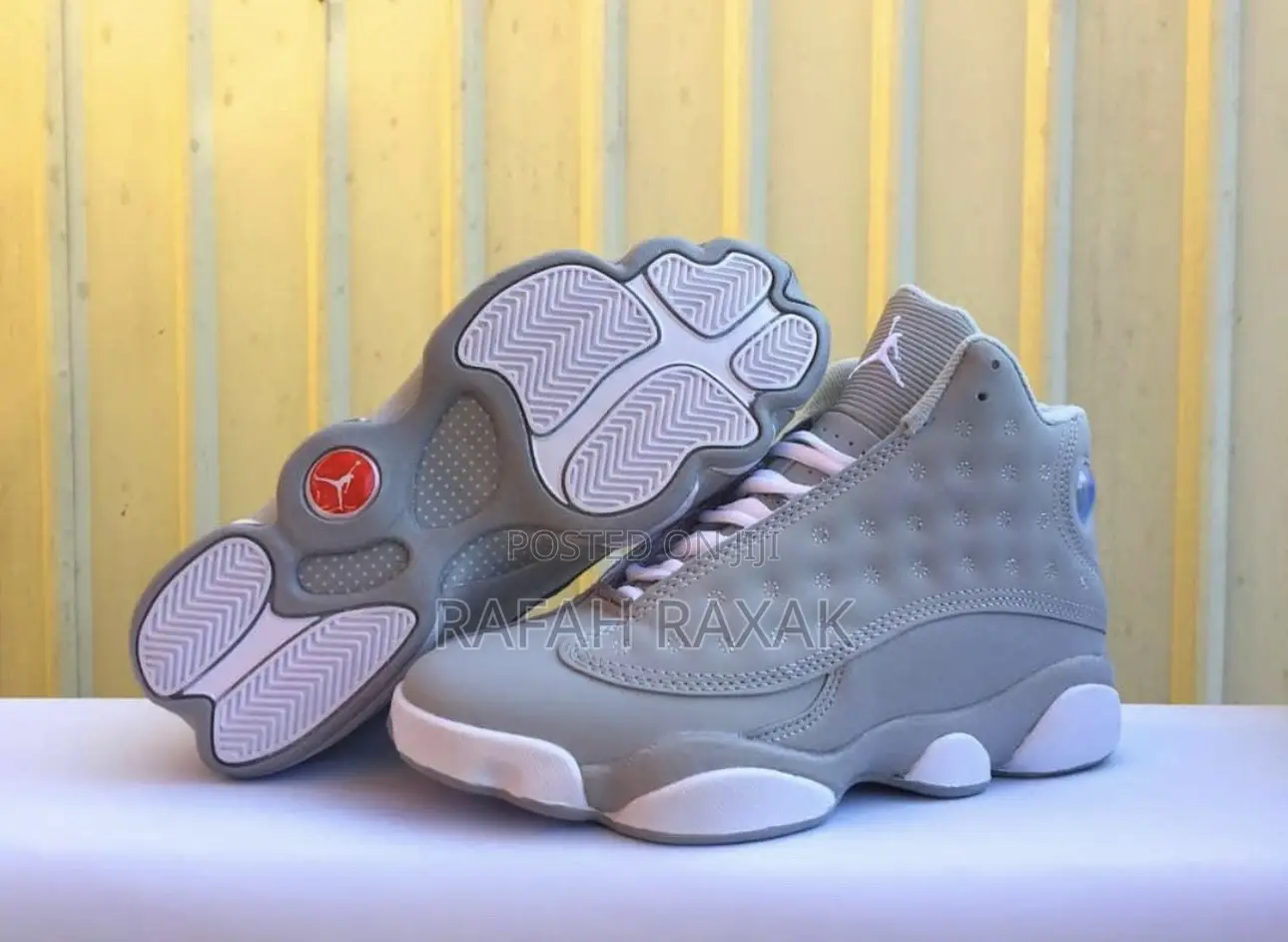 Original Nike Air Jordan 13 Gs Wolf Grey Sneaker