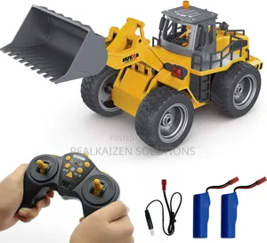Children 9ch Remote-Controlled Construction Bulldozer Loader