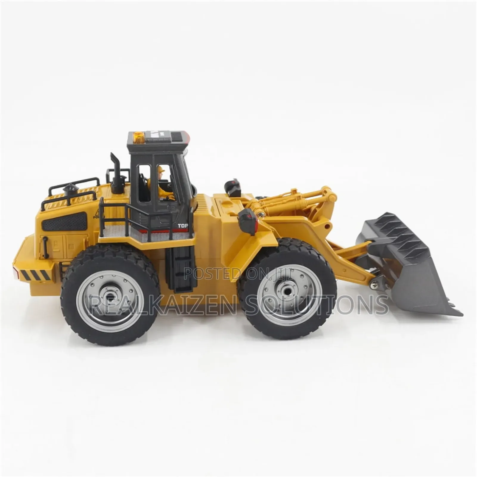 Children 9ch Remote-Controlled Construction Bulldozer Loader