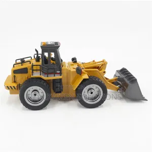 Children 9ch Remote-Controlled Construction Bulldozer Loader