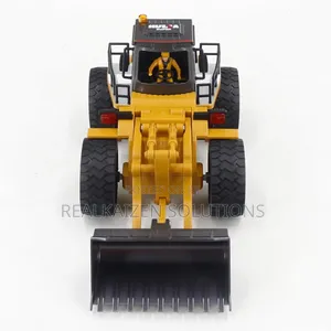Children 9ch Remote-Controlled Construction Bulldozer Loader