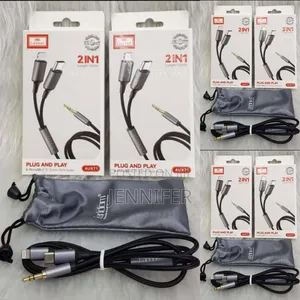 Earldom Et-Aux71 Lightning 8-Pin/Type-C Audio Cable