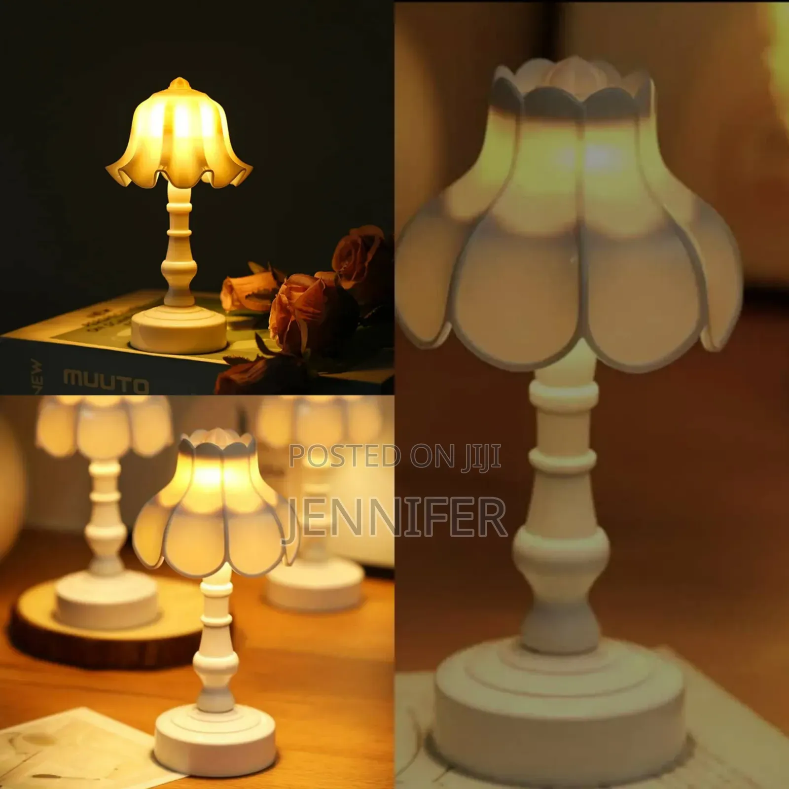 Miniature Warm Light Small Table Lamp