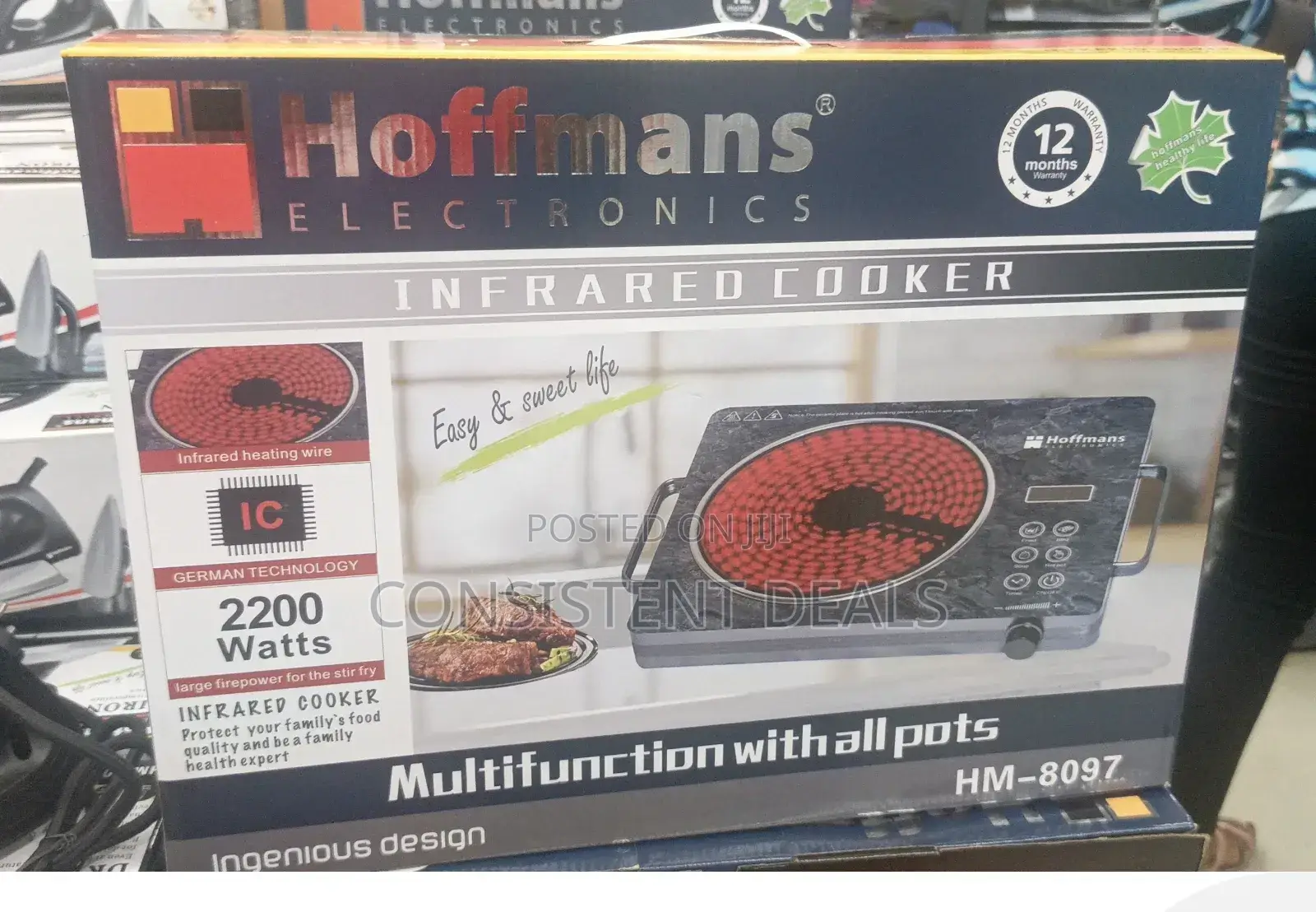 Hoffman Infrared Single Cooker