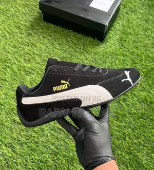 Original Black Suede Puma Speedcat Og Low Sneakers