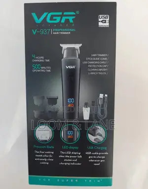 VGR v-937 Professional Electric Hair Trimmer