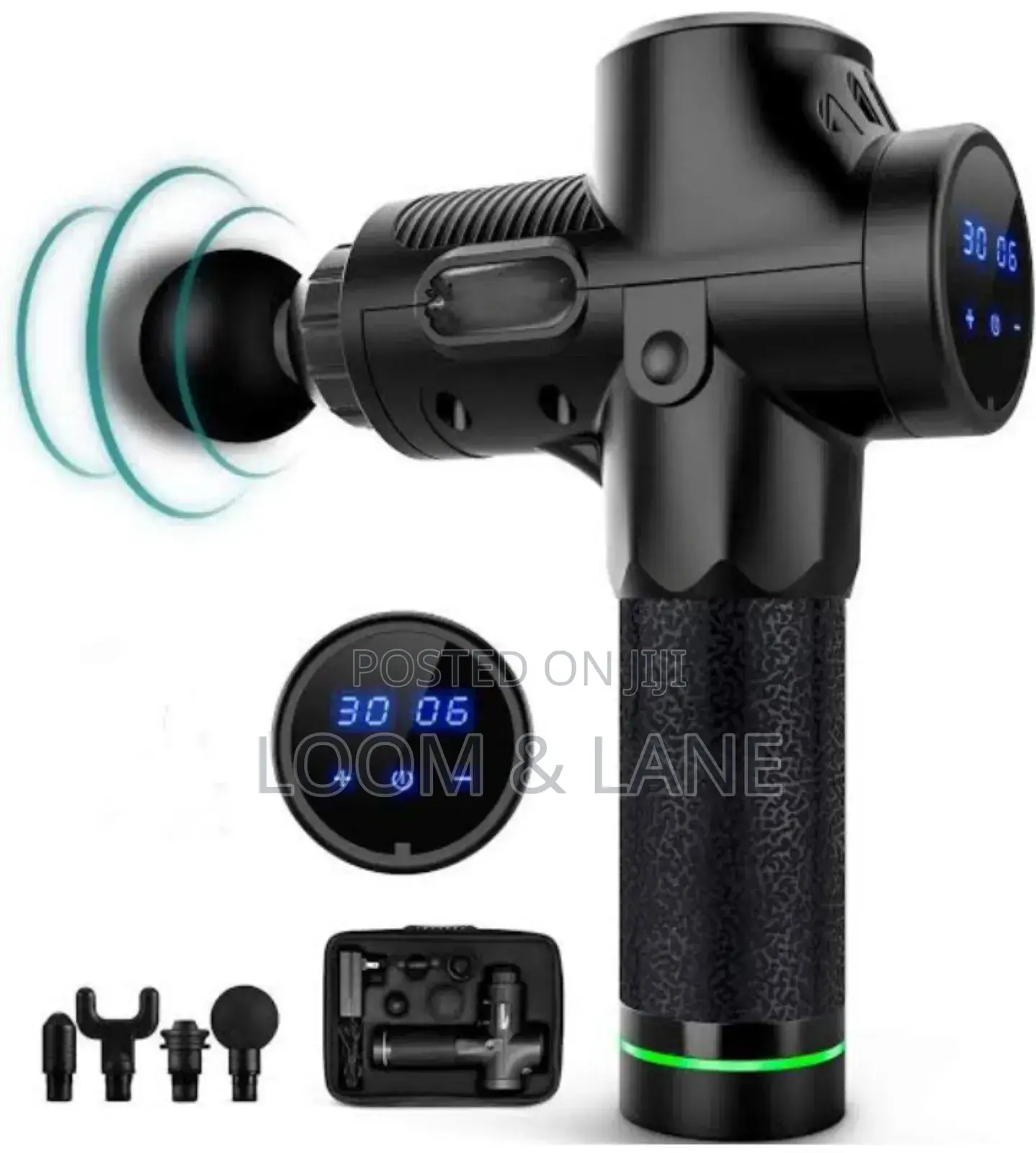 7 Heads LCD High Frequency Massager Gun