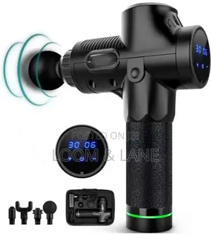 7 Heads LCD High Frequency Massager Gun