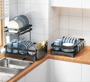 Simple Kitchen Rack With Water Drainage