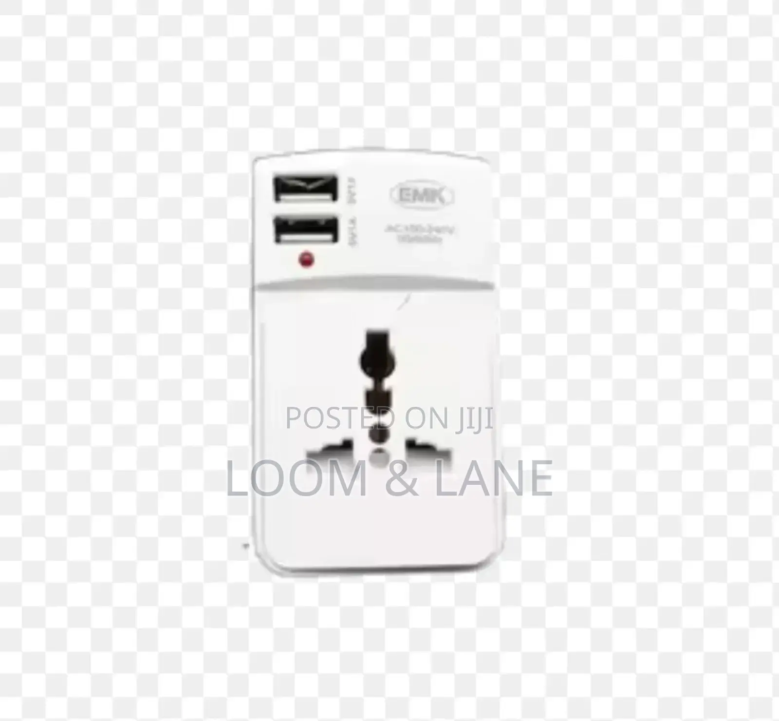 Uk Plug Universal + 2 Usb 2 Way Multi Adapter Max