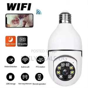 Wireless Wifi Light Bulb Camera
