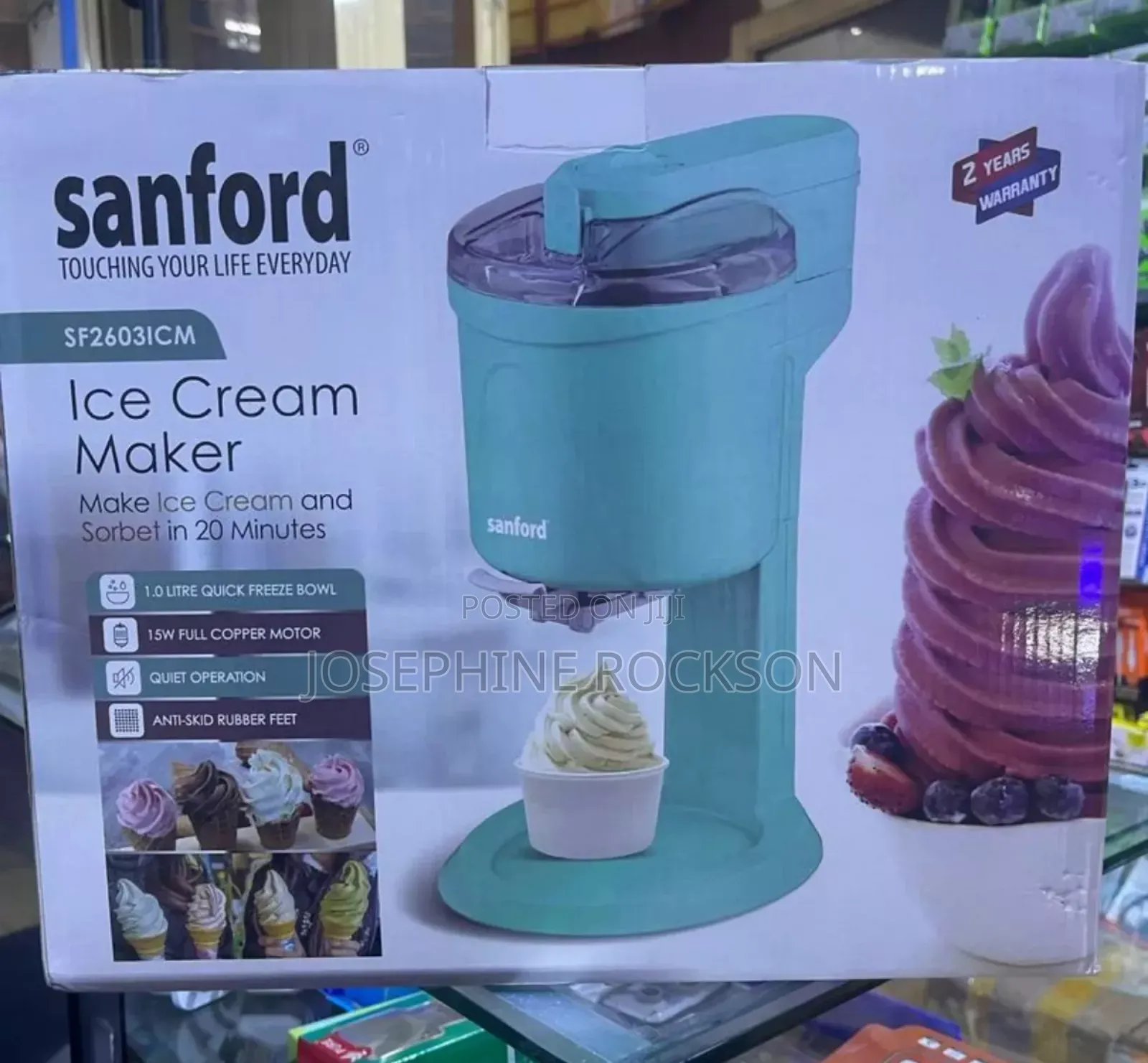 Sanford Ice Cream Maker