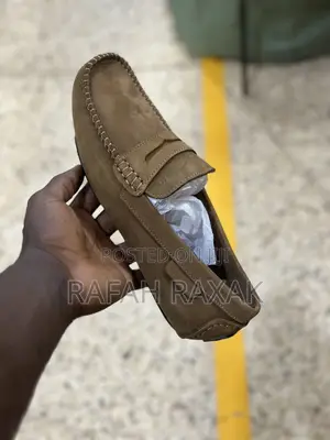 Brown Clarks Suede Leather Moccasins